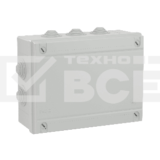 Коробка распределительная DKC 54300 ОП 300х220х120, 10 каб.ввод., IP55