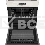 Шкаф духовой электрический Maunfeld AEOD60103BG, 60л, дверца с 3 стеклами, бежевый, фото9