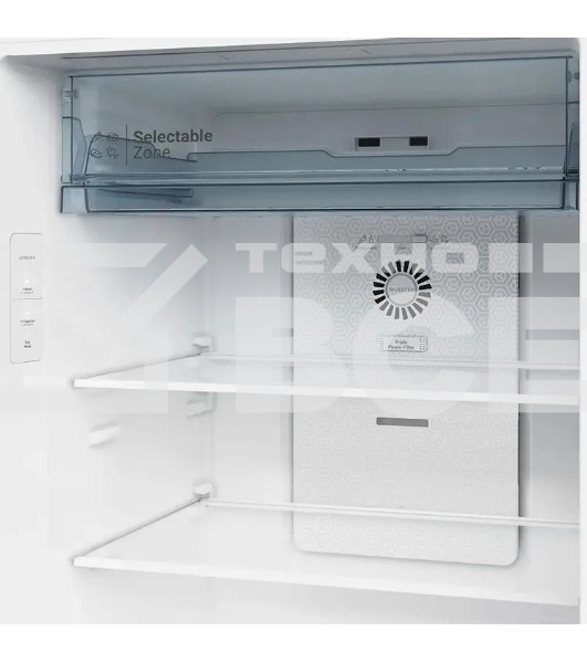 Холодильник Hitachi HRTN6443SBBKCS черный двухкамерный 315/94л морозилка сверху