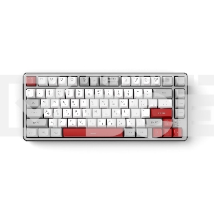 Клавиатура проводная Ritmix RKB-681BL Gray серый-бордовый