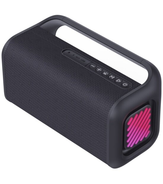 Колонка портативная Digma D-PS1526 черный 40W 2.0 BT 10м 3000mAh