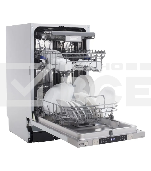 Встраиваемая посудомоечная машина DeLonghi DDW08S Aquamarine eco