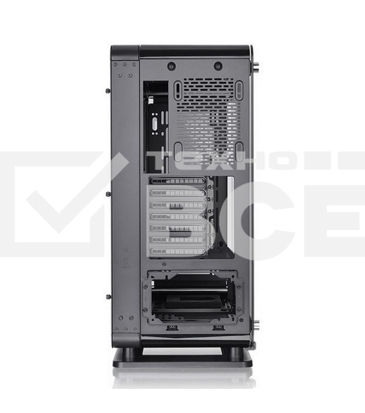 Корпус Thermaltake Core P6 TG черный без БП ATX 18x120mm 12x140mm 2xUSB2.0 2xUSB3.0 audio bott PSU