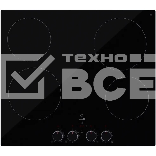 Варочная поверхность Lex EVH 6040 M BL черный
