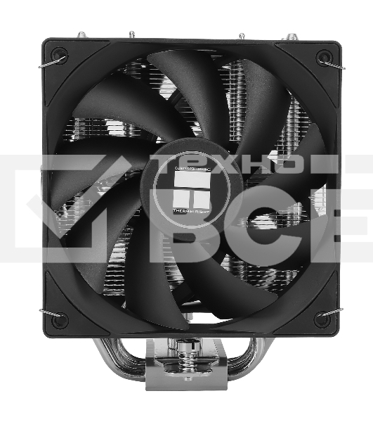 Устройство охлаждения(кулер) Thermalright Assassin X 120 Plus v2 Soc-AM5/AM4/1200/1700/1851 черный 4-pin 25.6dB Al+Cu 545gr Ret (AX120-V2-PLUS)