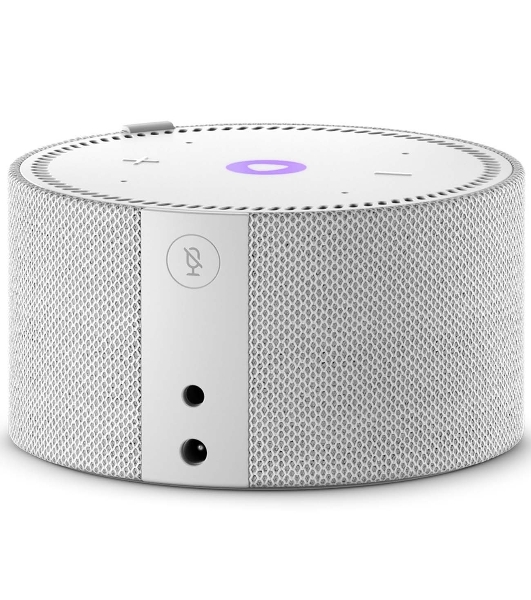 Умная колонка Яндекс Станция Мини, 10Вт, с голосовым ассистентом Алиса на YaGPT, с LED-часами, серый