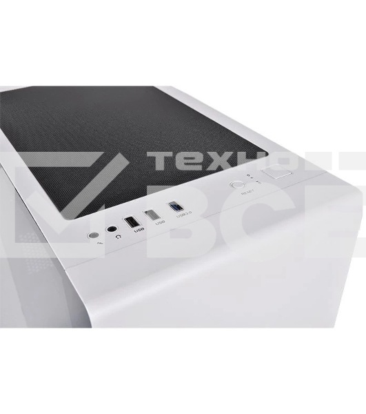 Корпус S100 TG Snow CA-1Q9-00S6WN-00 White/Win/SPCC/Tempered Glass*1/120mm Standard Fan*1