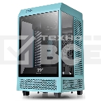 Компьютерный корпус Thermaltake The Tower 100 Turquoise черный без БП miniITX 1x120мм 3x140мм 2xUSB 3.0 audio bott PSU, фото9