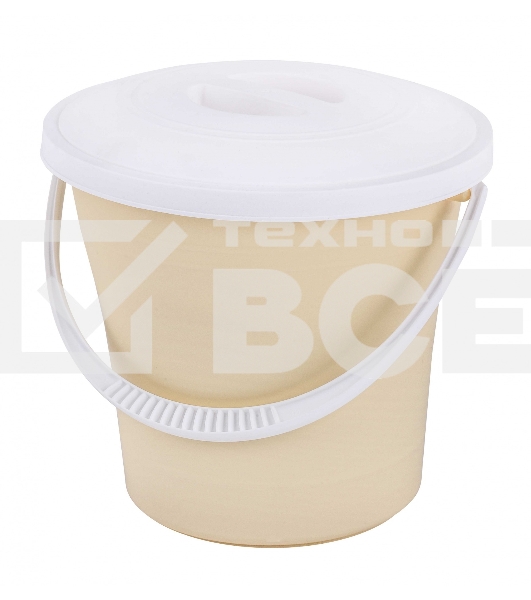 Ведро Альтернатива 10 л с крышкой М374