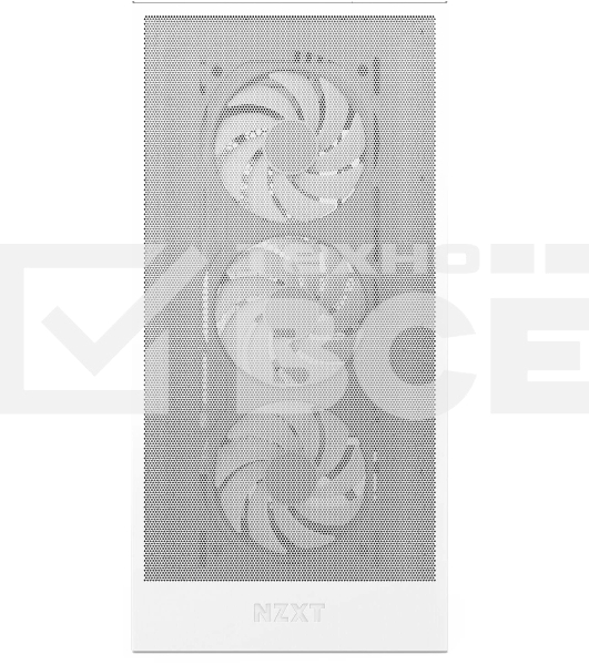 Компьютерный корпус без блока питания NZXT H5 Flow RGb, Midi-Tower, TG, 4x120мм RGb, 1xUSB-A 3.2 + 1xUSB-C 3.2, E-ATX, ATX, mATX, mITX белый