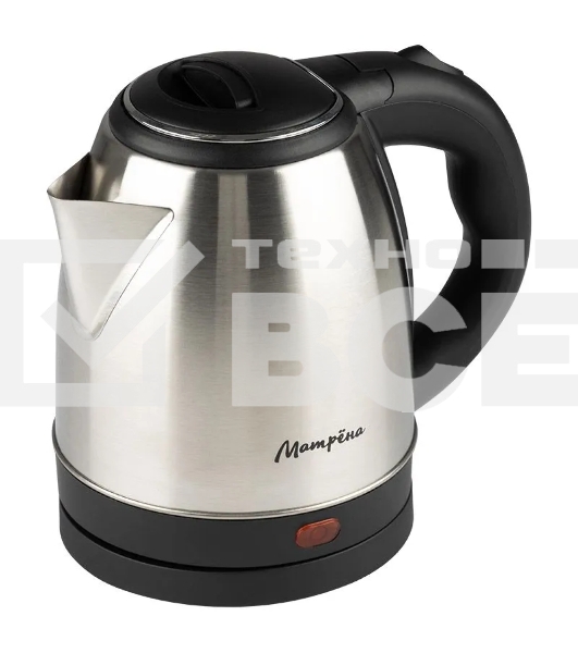 Чайник электрический МАТРЕНА MA-153 1,2л, сталь (105224)