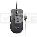 Мышь проводная Lenovo M210 RGb Gaming черный оптическая 8000dpi USB2.0 (GY51M74265), фото 1