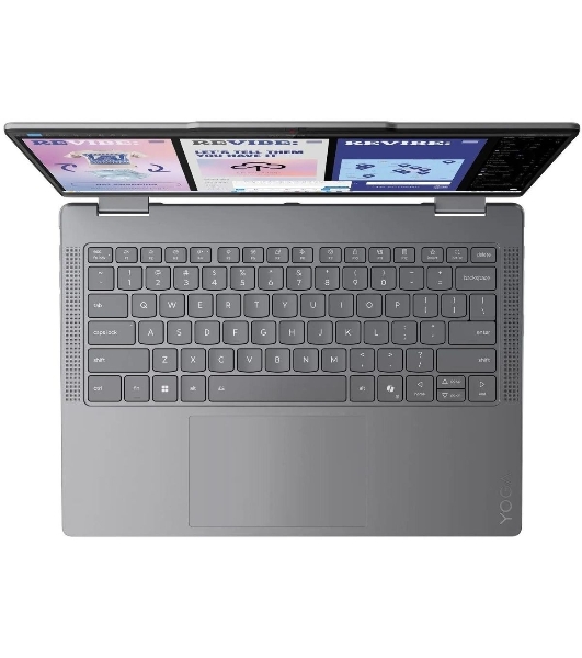 Ноутбук Lenovo Yoga 7 2-in-1 14ILL10 Intel Core Ultra 7 256V 2200MHz/14'/1920x1200 OLED/16GB/512GB SSD/Intel Arc Graphics/Wi-Fi/Bluetooth/Windows 11 Pro (83JQ007YRK_Win11P) Grey