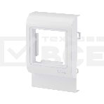 Рамка установочная под 45х45 2мод. PDA-45N 100 (подходит для Mosaic) ДКС 00514, фото 1