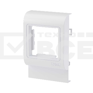 Рамка установочная под 45х45 2мод. PDA-45N 100 (подходит для Mosaic) ДКС 00514