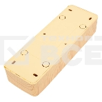 Розетка 4-м TOKOV ELECTRIC ОП Frea 16А IP20 250В с заземл. АБС-пластик сосна, фото3