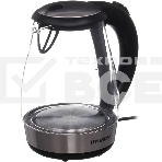 Чайник электрический Hyundai HYK-G2030 1.7 л, 2200 Вт, черный (корпус: стекло), фото5