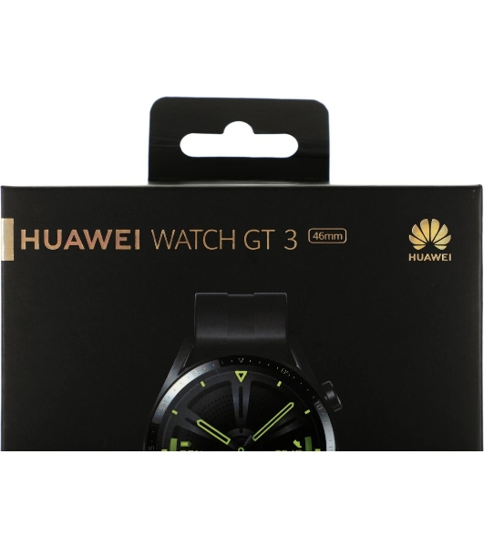 Смарт-часы Huawei Watch GT 3 JPT-B29, 46мм, 1.43', черный/черный
