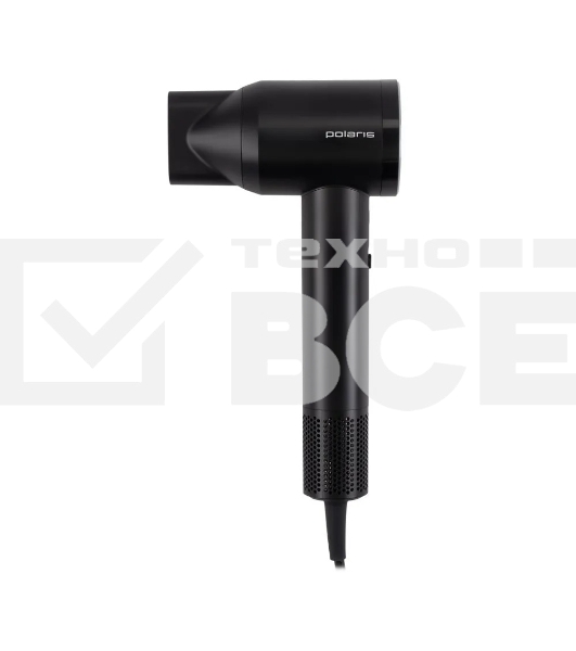 Фен Polaris PHD-1110 графитовый, 1600 Вт, ионизация