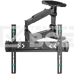 Кронштейн для телевизора ONKRON NP47 40' - 75' наклонно-поворотный, черный, фото 1