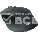 Мышь беспроводная Logitech M720 Triathlon черный, 1000 dpi, радиоканал, Bluetooth, USB, кнопки - 8, фото4