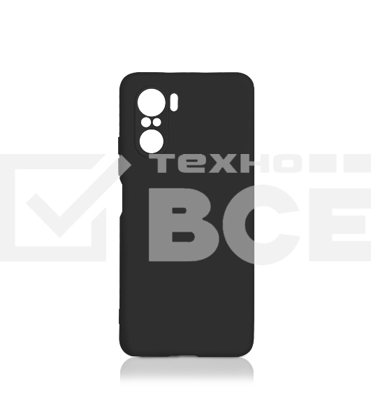 Чехол (клип-кейс) DF poOriginal-04, для Xiaomi Poco F3, черный df pooriginal-04 (black)