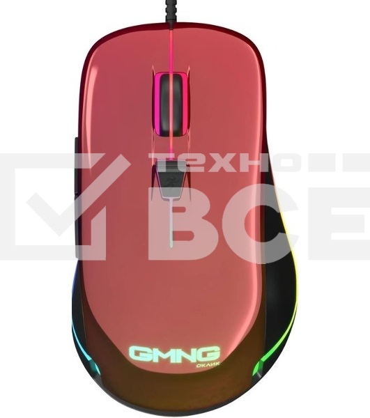 Мышь проводная GMNG 850GM красный, 7200 dpi, USB, кнопки - 6
