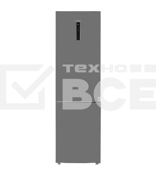 Холодильник Haier C4F640CXU1 нержавеющая сталь двухкамерный 285/115л морозилка снизу, No Frost