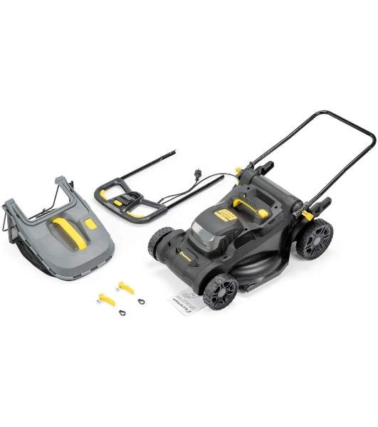 Газонокосилка электрическая Champion EM4419, от сети, 1900 Вт