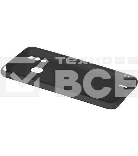 Чехол (клип-кейс) DF itCase-03 для Itel Vision 2S черный