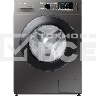 Стиральная машина Samsung WW80AGAS22AX/LD черный, загрузка фронтальная 8 кг, 1200 об/мин, класс: A
