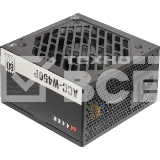 Блок питания Accord  ACC-W450P, 450Вт, 80 PLUS WHITE, 120мм, черный