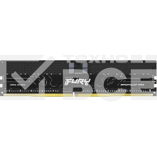 Оперативная память Kingston Fury Renegade Pro, DDR5, 16GB, DIMM, 6800MHz, CL34, ECC, RDIMM, с радиатором, черный