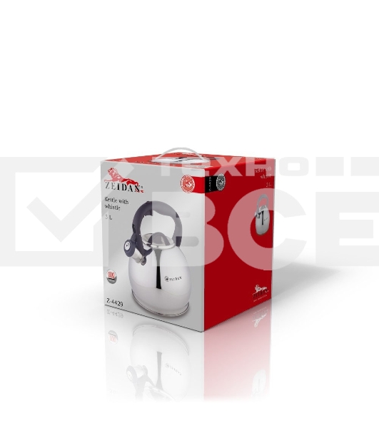 Чайник для плиты со свистком Zeidan Z-4429 3 л