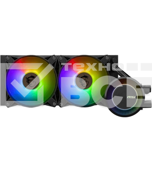 Жидкостная система охлаждения MSI MAG CORELIQUID E240 2x ARGb Fan, Color Box, LGA1700