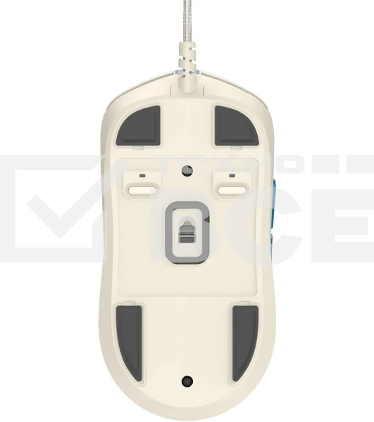 Мышь проводная A4Tech Bloody W72 Ultra Pixels Blue рисунок/бежевый/голубой, 20000 dpi, USB, кнопки - 7