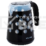 Чайник электрический Hyundai HYK-G2012 1.7л. 2200Вт черный/прозрачный (корпус: пластик), фото8