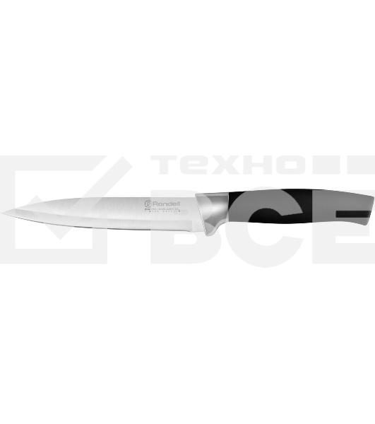 Набор ножей кухон. Rondell RD-1772 компл.: 4 предм. разд.дос. черный блистер