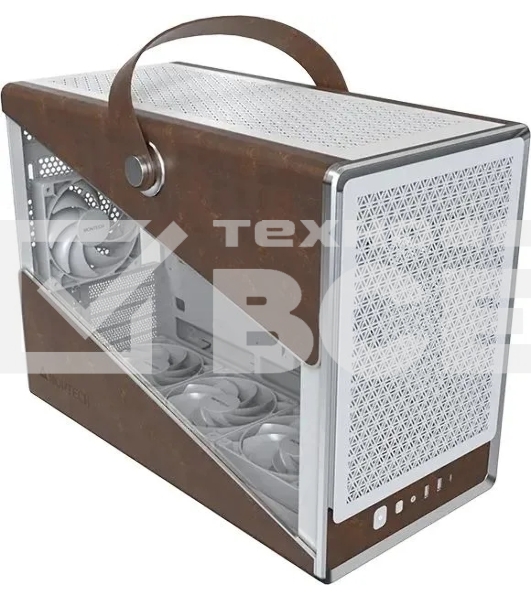 Компьютерный корпус Montech Heritage PRO (W) белый без БП mATX 5x120мм 2x140мм 2xUSB3.0 audio bott PSU