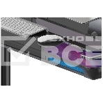 Стол для компьютера Cactus CS-EGD-BK-LED столешница закаленное стекло, черный, каркас черный, фото15