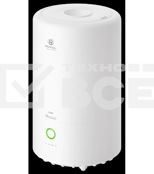 Увлажнитель воздуха Royal Clima RUH-LM300/4.0M-WT 22Вт (ультразвуковой) белый