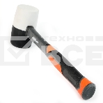 Киянка PATRIOT RMF-680BW черно-белая, с фиберглассовой рукояткой, 680г, фото3