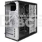 Компьютерный корпус Minitower ExeGate BA-203U-UNS500 (mATX, БП UNS500 с вент. 12см, 3хUSB+1хUSB 3.0, аудио, черный), фото2