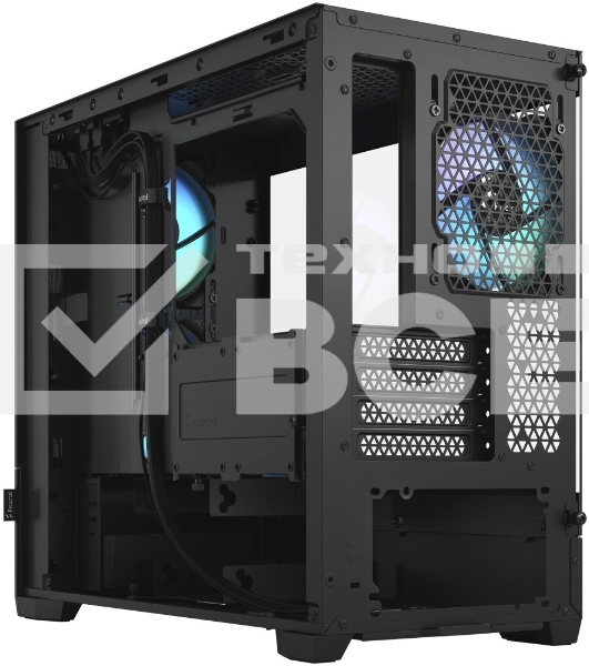 Компьютерный корпус Fractal Design Pop Mini Air RGb черный TG Clear Tint FD-C-POR1M-06