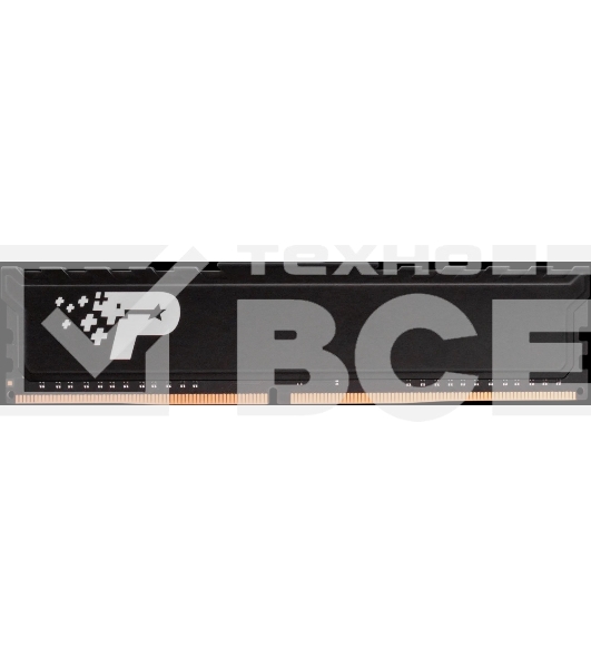 Оперативная память Patriot Memory Signature Premium RTL PSP48G2666H1 DDR4 8GB 2666MHz RTL PC4-21300 CL19 DIMM 288-pin 1.2В single rank с радиатором Ret