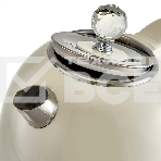 Чайник электрический Delta LUX DE-1018 (1,7 л. металл/пластик) белый, фото4