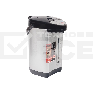 Термопот Mystery MTP-2452 4 л, 700 Вт, черный/серебристый