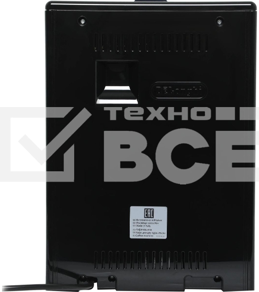 Кофемашина автоматическая DeLonghi ECAM46.860.B черный, исп. кофе - зерновой/молотый, 2 л, 1450 Вт, 15 Бар.