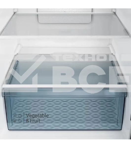 Холодильник Hitachi HRTN6443SBBKCS черный двухкамерный 315/94л морозилка сверху