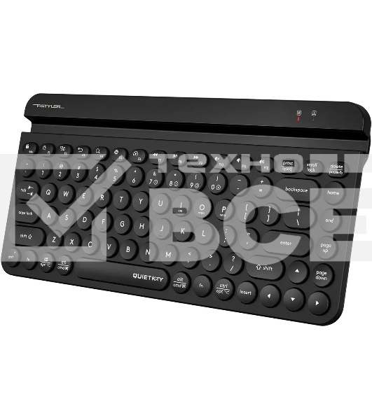 Клавиатура A4Tech Fstyler FBK30 черный/серый USB беспроводная BT/Radio slim Multimedia (FBK30 BLACKCURRANT)
